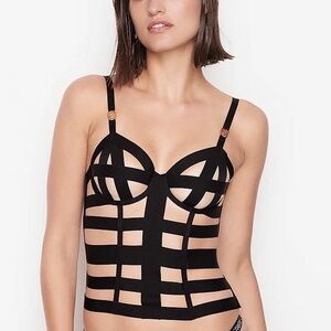 Victoria’s Secret Very Sexy Strappy Corset Black S